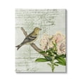 thumbnail image 1 of Stupell Industries Bird House Vintage Patent Lily Floral American Goldfinch, 16 x 20, Design by Daphne Polselli, 1 of 6