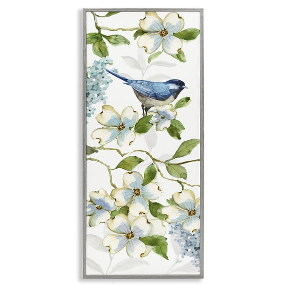 Stupell Industries Shabby Chic Gray Framed Giclee Art, 10 x 24, by Nan