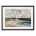 thumbnail image 1 of Stupell Industries Modern Birds in Flight Over Water Black Framed Print Under Glass, 20 x 14, by Chromatic Storm Studio, 1 of 8