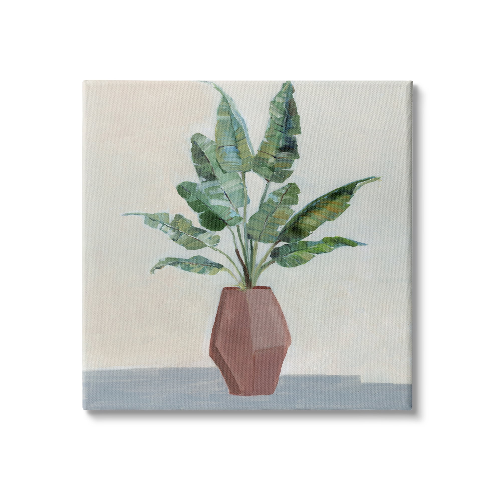 Stupell Industries Birds of Paradise Indoor Plant Still Life Painting, 36 x 36, Design by Sally Swatland