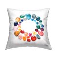 thumbnail image 1 of Stupell Industries Birthstones in Circle Arrangement Decorative Printed Throw Pillow Design by RB, 1 of 5