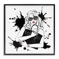 thumbnail image 1 of Stupell Industries Art Deco Black Bag Elegance & Glamour Black Framed Giclee Art, 17 x 17, by Martina Pavlova, 1 of 8