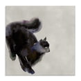thumbnail image 1 of Stupell Industries Contemporary Black Cat Watercolor Canvas Art, 17 x 17, by Melissa Wang, 1 of 8