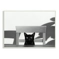 thumbnail image 1 of Stupell Industries Black Cat at Kitchen Table Pet Animal Photograph, 10 x 15, Designed by Jon Bertelli, 1 of 5