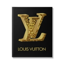 Stupell Industries Black Chic Fashion Symbol Typography Painting Gallery Wrapped Canvas Print Wall Art, 16 x 20