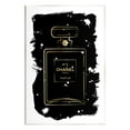 thumbnail image 1 of Stupell Industries Black Glam Perfume Beauty & Fashion Painting Unframed Art Print Wall Art, 10 x 15, 1 of 6