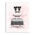 thumbnail image 1 of Stupell Industries Black Heels Pink Silver Bookstack Glam Fashion Design Graphic Art Unframed Art Print Wall Art, 10x15, by Amanda Greenwood, 1 of 6