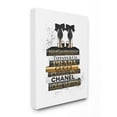 thumbnail image 1 of Stupell Industries Black Heels White Gold Bookstack Glam Fashion Design Canvas Wall Art by Amanda Greenwood, 1 of 5