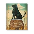 thumbnail image 1 of Stupell Industries Black Lab Whiskey Vintage Brewing Sign Graphic Art Gallery Wrapped Canvas Print Wall Art, Design by Ryan Fowler, 1 of 7