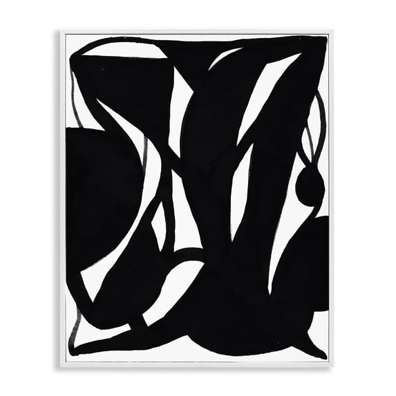 Stupell Industries Mid-Century White Framed Giclee Art, 16 x 20, by Bea Dina