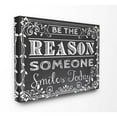 thumbnail image 1 of Stupell Industries Black and White Inspirational Word Chalk Drawing Design Canvas Wall Art by ALI Chris, 1 of 6