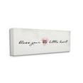 thumbnail image 1 of Stupell Industries Bless Your Big Little Heart Phrase Pink Detail, 20 x 48, Designed by Daphne Polselli, 1 of 6