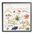 thumbnail image 1 of Stupell Industries Blessed Fall Botanicals Botanical & Floral Painting Black Framed Art Print Wall Art, 24 x 24, 1 of 9