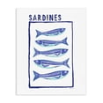 thumbnail image 1 of Stupell Industries Rustic Lodge Blocked Sardines Pattern Canvas Art, 16 x 20, by Amanda Greenwood, 1 of 8
