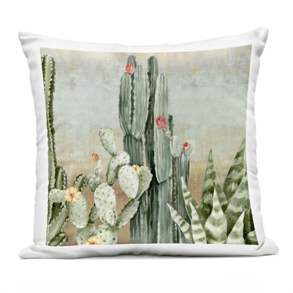 Stupell Industries Bloom Among Thorns Outdoor Printed Pillow design by Luna Mavis, 18 x 7 x 18