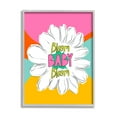 thumbnail image 1 of Stupell Industries Bloom Bright Flower Phrase Inspirational Painting Gray Framed Art Print Wall Art, 11 x 14, 1 of 9