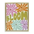 thumbnail image 1 of Stupell Industries Bloom Floral Energy Plants & Flowers Painting Gold Floater Framed Canvas Art Print Wall Art, 25 x 31, 1 of 10