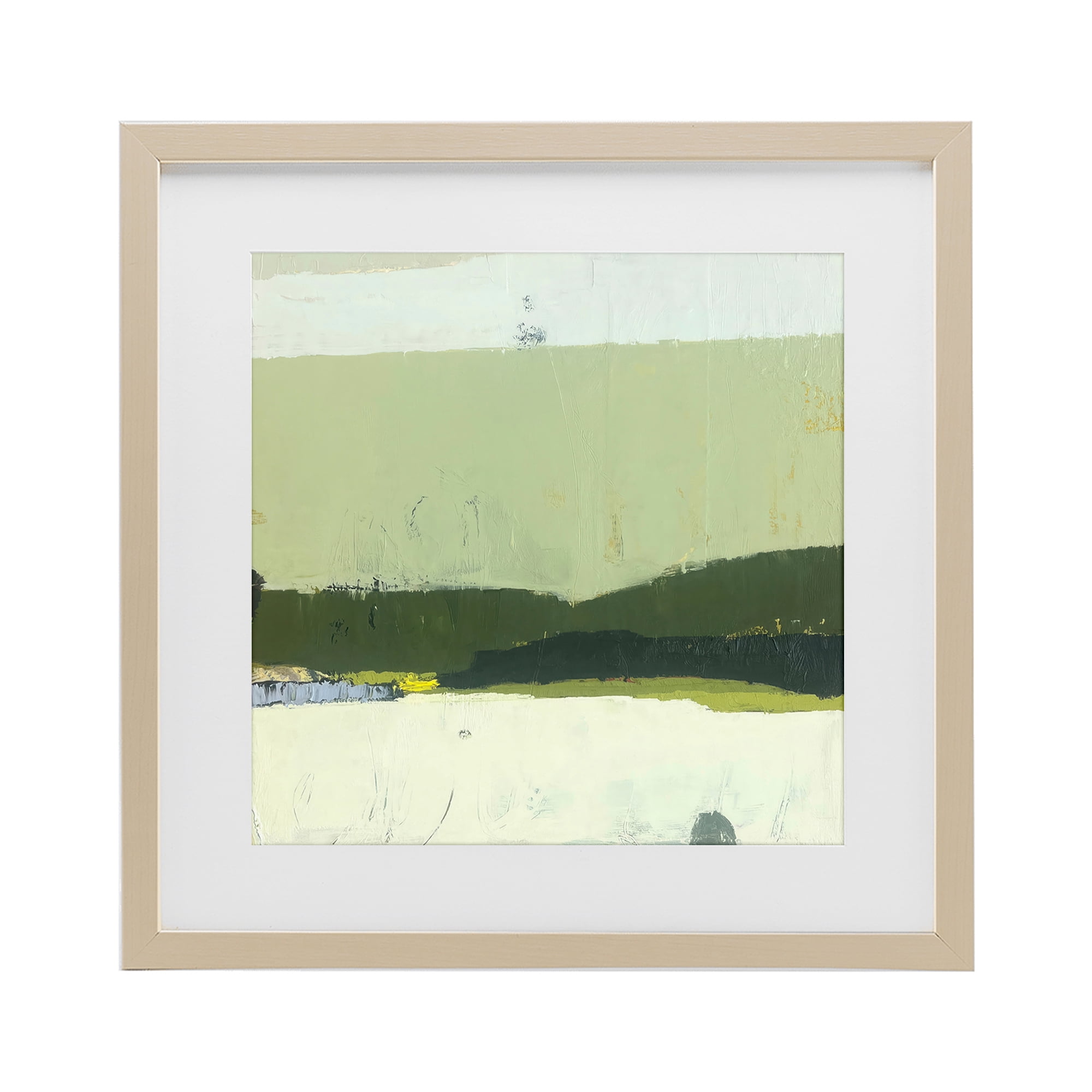 Stupell Industries Bloom Serene Layered Landscape Birch Framed Print Under Glass, design by Julia Foug
