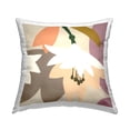 thumbnail image 1 of Stupell Industries Blooming Contemporary Flowers Square Decorative Printed Throw Pillow, 18 x 18, 1 of 6