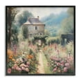 thumbnail image 1 of Stupell Industries Blooming Cottage Path Landscape Painting Black Framed Art Print Wall Art, 12 x 12, 1 of 10