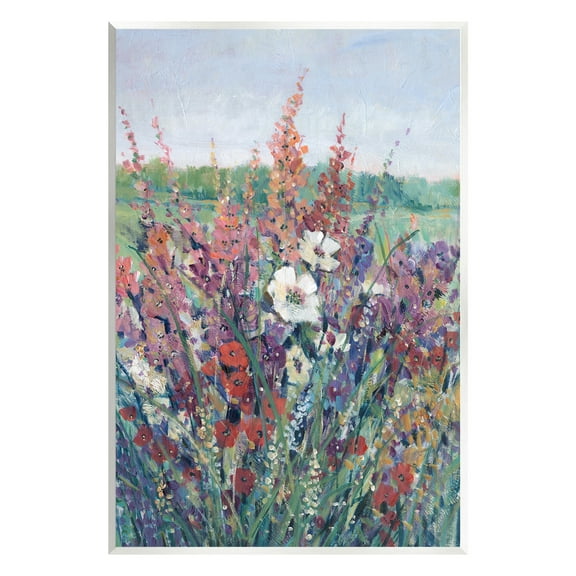 Stupell Industries Blooming Country Botanicals Botanical & Floral Painting Unframed Art Print Wall Art, 10 x 15