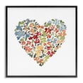 thumbnail image 1 of Stupell Industries Bohemian Blooming Earth Tone Heart Black Framed Giclee Art, 12 x 12, by Lanie Loreth, 1 of 8