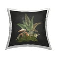 thumbnail image 1 of Stupell Industries Blooming Ferns Woodland Plants Printed Throw Pillow Design by House of Rose, 1 of 6