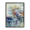 thumbnail image 1 of Stupell Industries Blooming Floral Blossoms Layered Botanical Outline Painting Painting Black Framed Art Print Wall Art, Design by K. Nari, 1 of 5