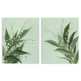 thumbnail image 1 of Stupell Industries Traditional Blooming Lily of Valley 2pc Canvas Art Set, 16 x 20 each, by Grace Popp, 1 of 7