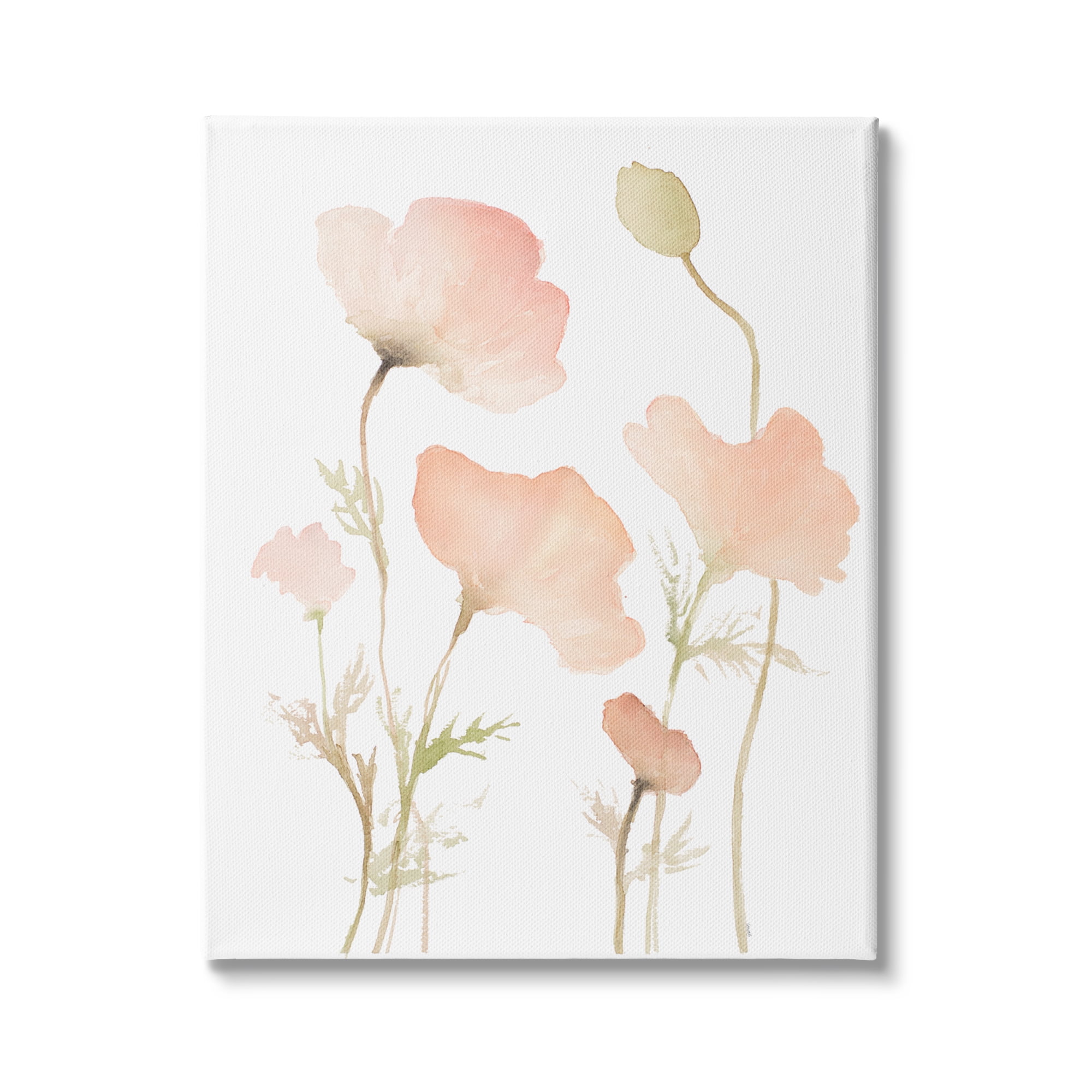 Stupell Industries Blooming Pink Florals Blush Cottage Spring Flowers, 24 x 30, Design by Lanie Loreth