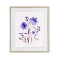thumbnail image 1 of Stupell Industries Shabby Chic Blooming Purple Flowers Birch Framed Print Under Glass, 17 x 21, by Leah Noel Art, 1 of 8