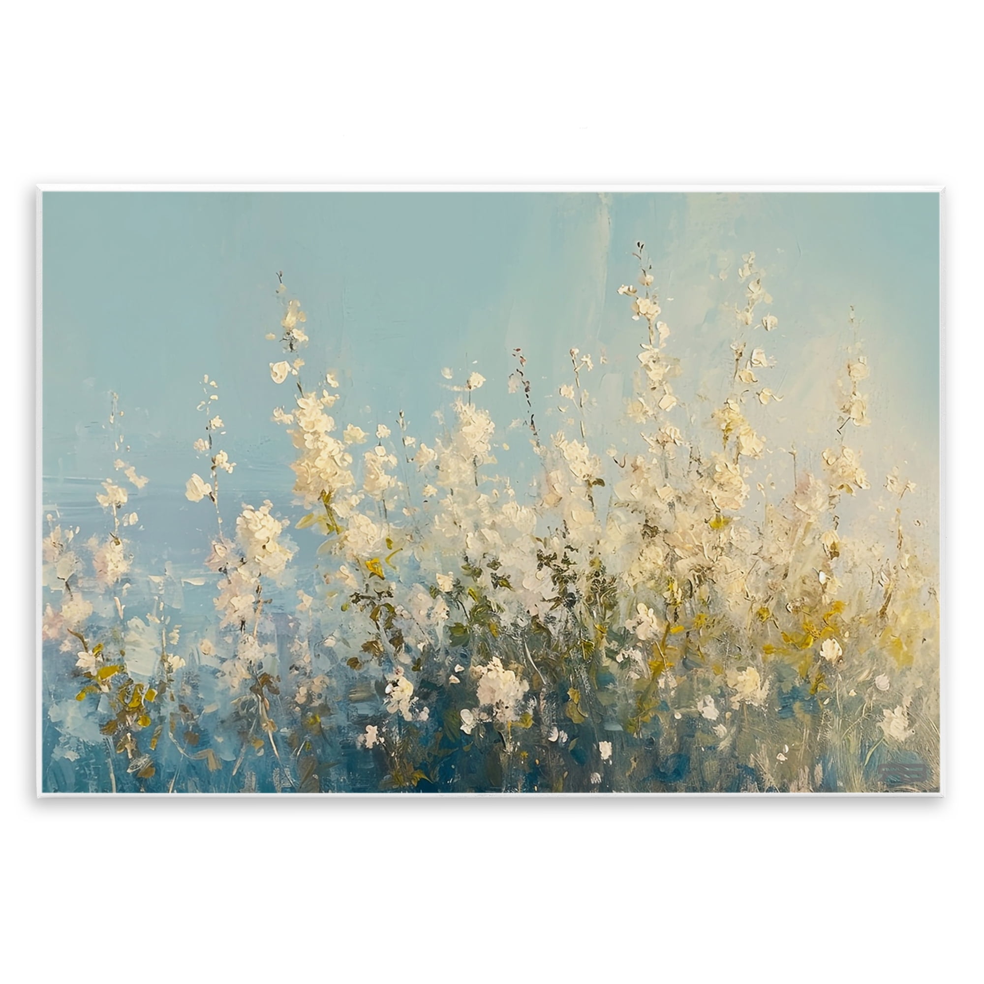 Stupell Industries Blooming Spring Garden Abstract Painting Unframed Art Print Wall Art, 15 x 10