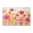 thumbnail image 1 of Stupell Industries Transitional Blooming Whimsy Pink & Yellow Canvas Art, 30 x 20, by Andrea Haase, 1 of 8
