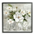 thumbnail image 1 of Stupell Industries Blooming White Florals Distressed Painting Country Still Life, 17 x 30, Design by Sally Swatland, 1 of 5