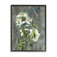 thumbnail image 1 of Stupell Industries Blooming White Flowers Graphic Art Black Framed Art Print Wall Art, Design by Liz Jardine, 1 of 7