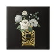 thumbnail image 1 of Stupell Industries Blooms in Patterned Bottle Botanical & Floral Painting Gallery Wrapped Canvas Art Print Wall Art, 24 x 24, 1 of 8