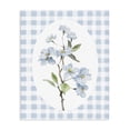 thumbnail image 1 of Stupell Industries French Country Blooms on Blue Checkers Canvas Art, 24 x 30, by Lanie Loreth, 1 of 8