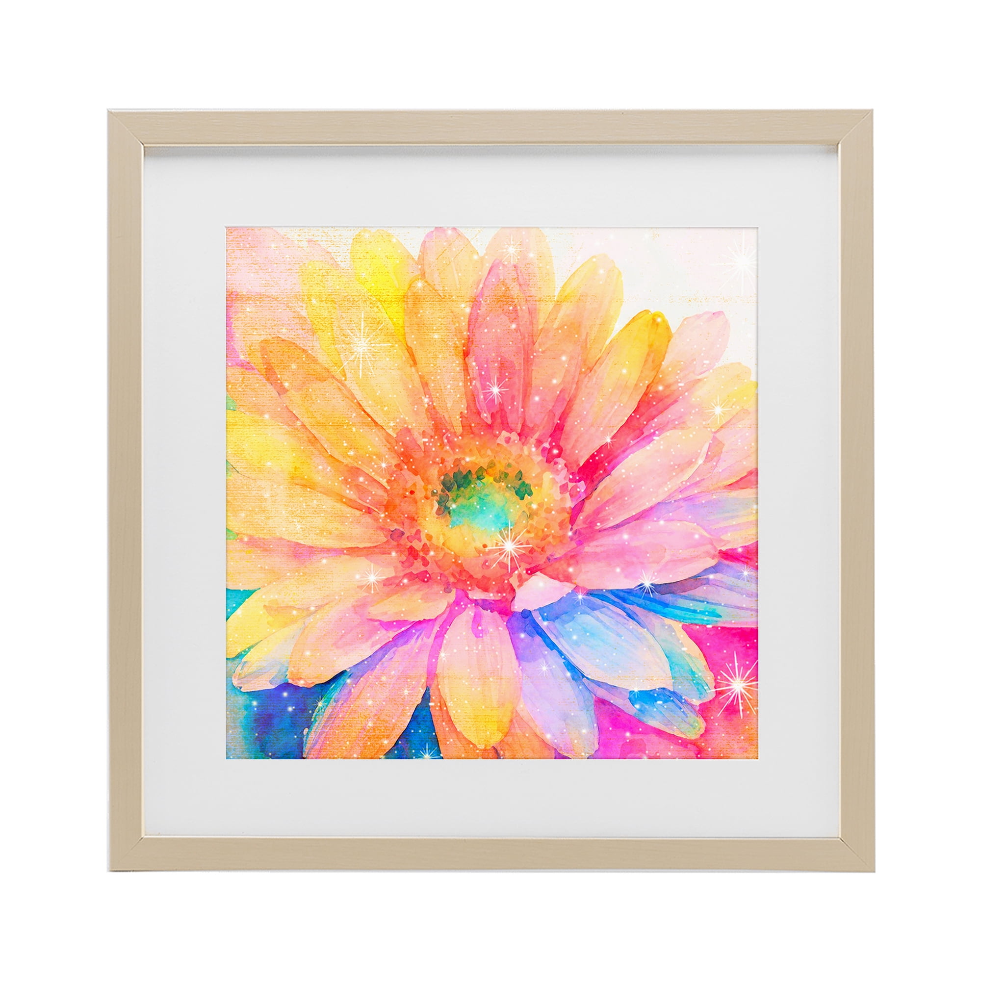 Stupell Industries Bloomtopia Shimmer Blossom Birch Framed Print Under Glass, design by Vibelicious