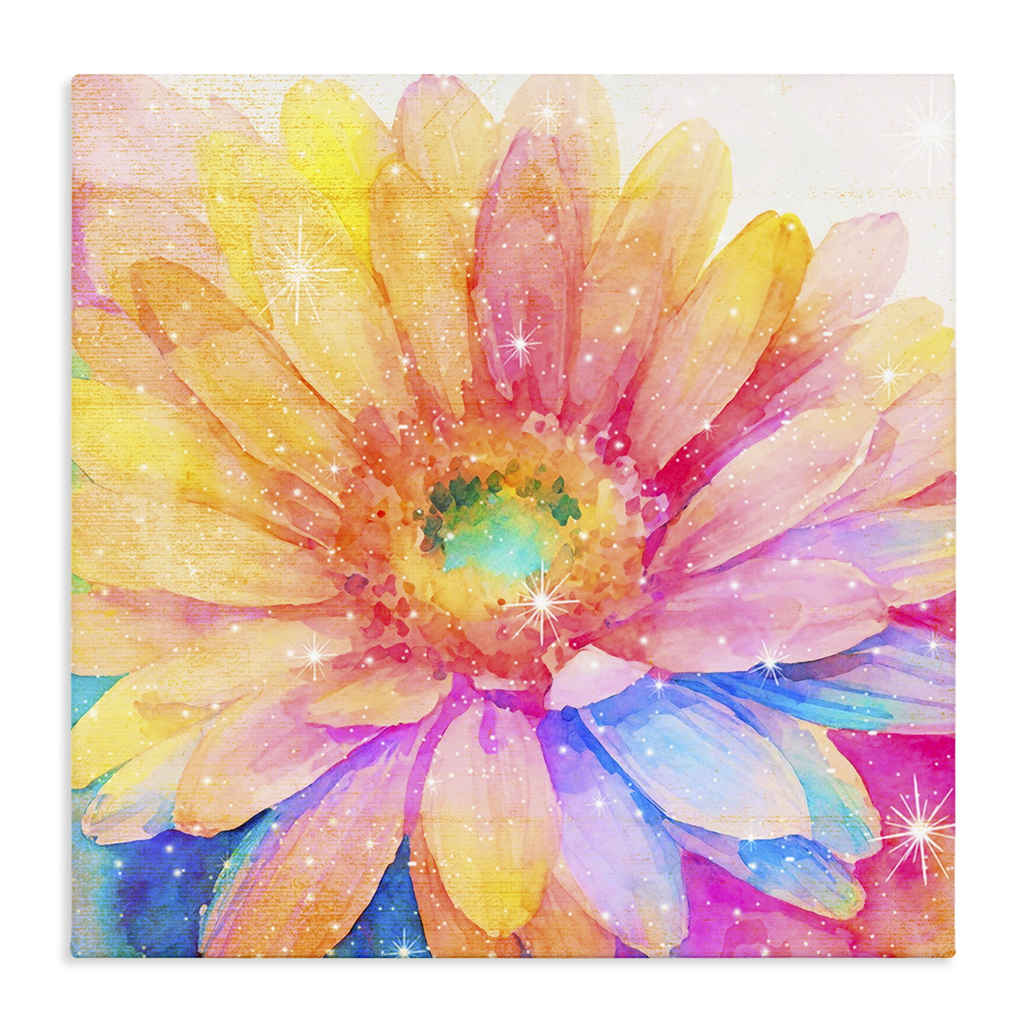 Stupell Industries Bloomtopia Shimmer Blossom Canvas Wall Art, design by Vibelicious