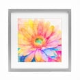 thumbnail image 1 of Stupell Industries Bohemian Bloomtopia Shimmer Blossom Gray Framed Print Under Glass, 13 x 13, by Vibelicious, 1 of 8