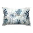 thumbnail image 1 of Stupell Industries Blue Abstract Dandelions Decorative Printed Throw Pillow, 14 x 20, 1 of 5