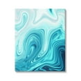 thumbnail image 1 of Stupell Industries Blue Abstract Ripples Abstract Painting Gallery Wrapped Canvas Print Wall Art, 30 x 40, 1 of 7