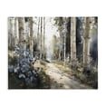 thumbnail image 1 of Stupell Industries Farmhouse Blue Birch Sunlit Forest Canvas Art, 48 x 36, by Franklyn Gregory, 1 of 8