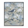 thumbnail image 1 of Stupell Industries Shabby Chic Blue Bird & Magnolia Black Framed Giclee Art, 11 x 14, by Nan, 1 of 8