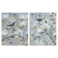 thumbnail image 1 of Stupell Industries Cottage Blue Birds in Magnolia Tree 2pc Canvas Art Set, 24 x 30 each, by Nan, 1 of 7