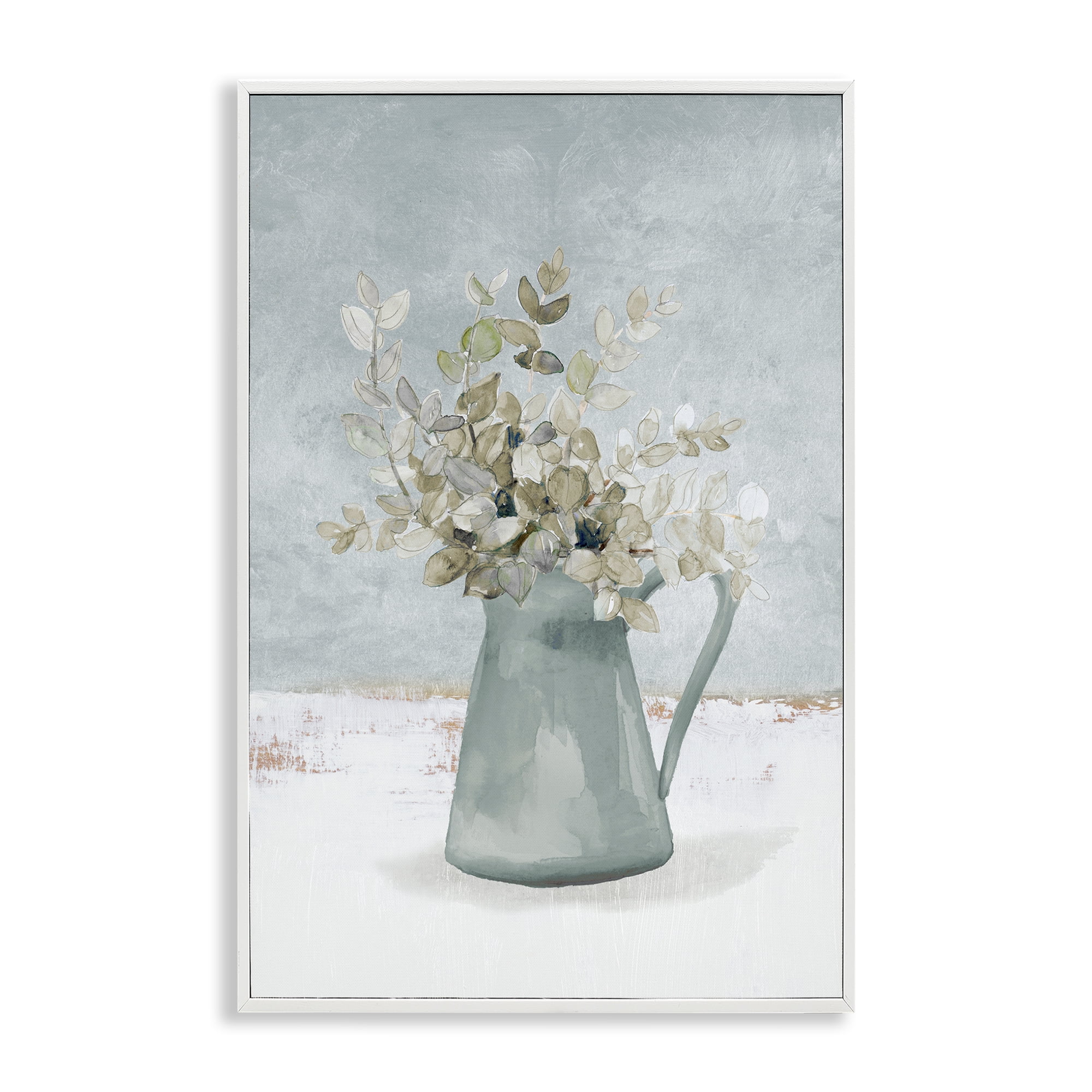 Stupell Industries Blue Botanical Arrangement White Framed Giclee Art, design by Lanie Loreth