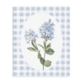 thumbnail image 1 of Stupell Industries Shabby Chic Blue Checkered Blooms Canvas Art, 36 x 48, by Lanie Loreth, 1 of 8