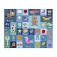 thumbnail image 1 of Stupell Industries Contemporary Blue First Words Canvas Art, 20 x 16, by Carla Daly, 1 of 8