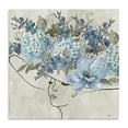 thumbnail image 1 of Stupell Industries Blue Floral Hat Botanical & Floral Painting Gallery Wrapped Canvas Art Print Wall Art, 30 x 30, 1 of 8