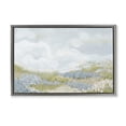 thumbnail image 1 of Stupell Industries Traditional Blue Floral Meadow Gray Floating Frame Canvas Art, 25 x 17, by Patricia Pinto, 1 of 8